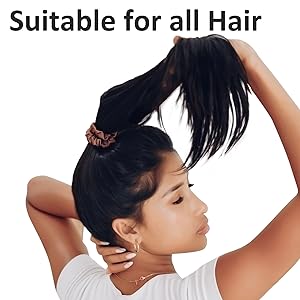 silk hair ties