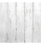 Abyssaly White Wood Shiplap Peel and Stick Wallpaper Farmhouse Wallpaper Waterproof Self-Adhesive...