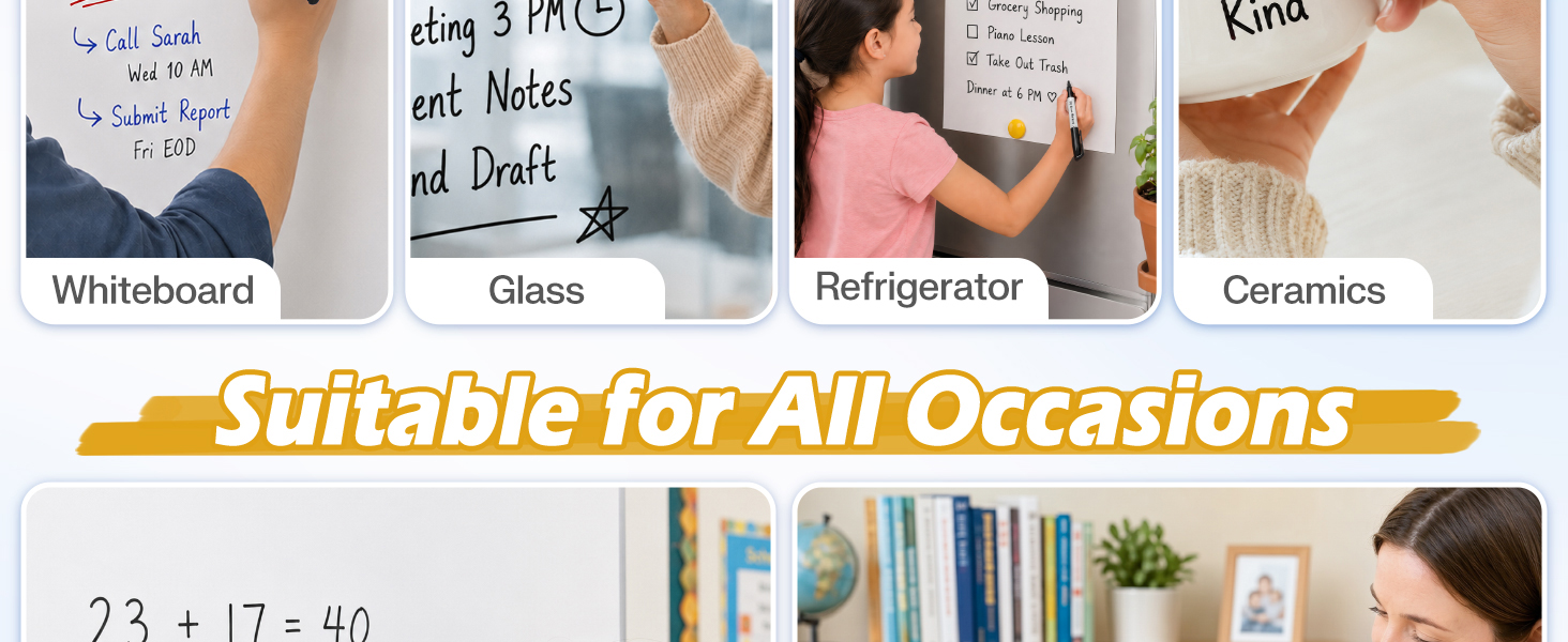 fine tip dry erase markers