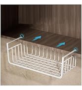 HAOHIZE Under Shelf Storage Basket, Pantry Organizers and Storage Laundry Room Organization Under...