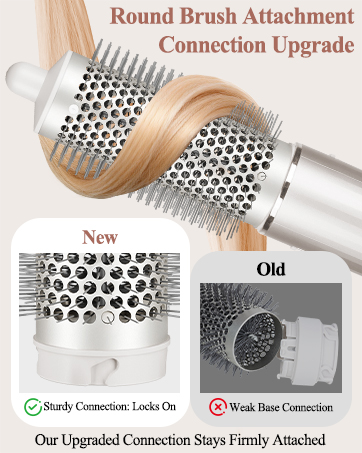 Round Brush Attachment for Shark FlexStyle