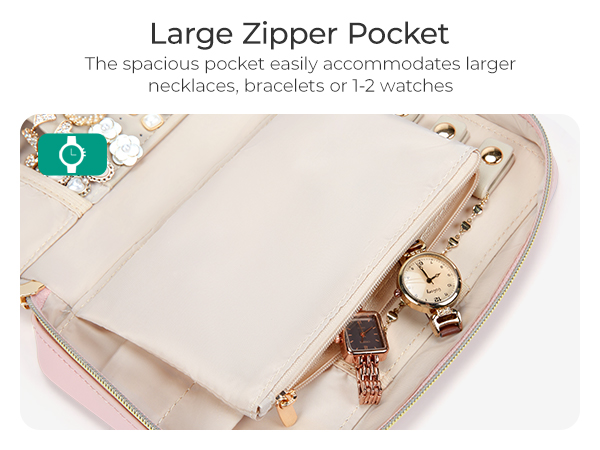 Jewelry Case Jewelry Box Organizers and Storage Earings Holder for Necklaces, Bracelets, Rings