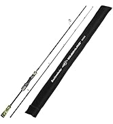 Sougayilang BD Fishing Rods,Graphite Spinning Rod & Casting Rod Zirconium Oxide Ring Stainless St...