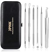 JPNK Blackhead Remover Tool Comedones Extractor Acne Removal Kit for Blemish, Whitehead Popping, ...