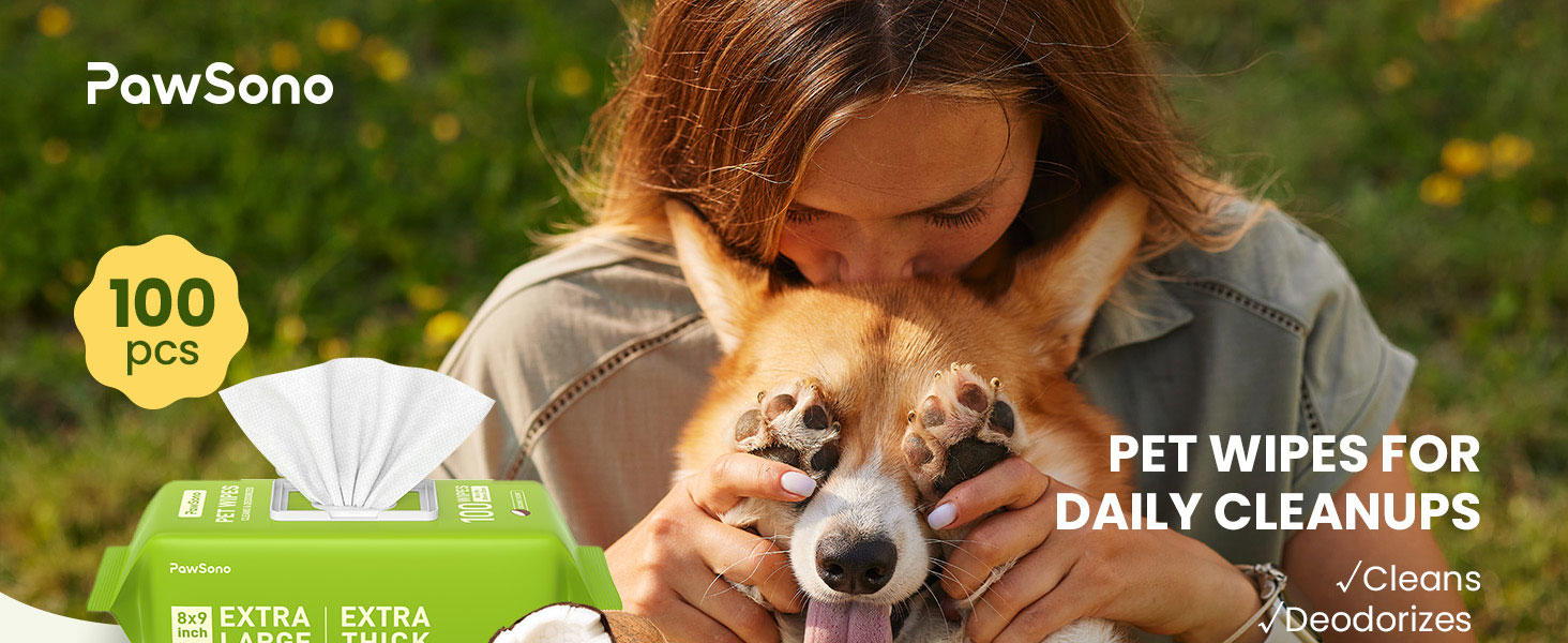 dog ear wipes