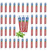 55 Tubes Bulk Travel Size Toothpaste,Extra Small 0.35oz Small Travel Size Bulk 0.7x3.42 inches Pe...