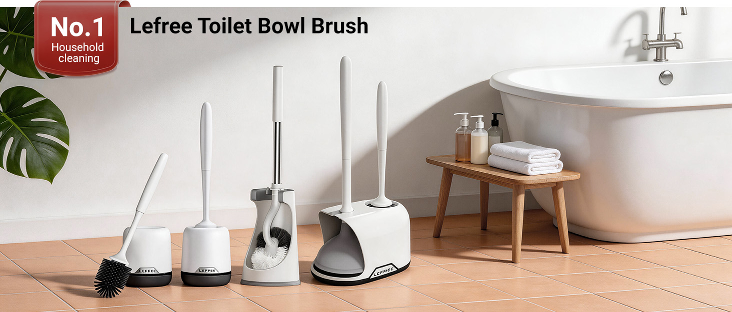 silicone toilet brush