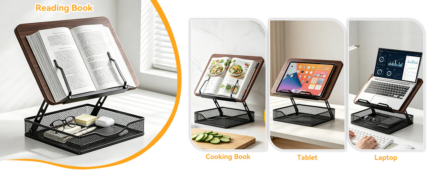 textbook stand for desk