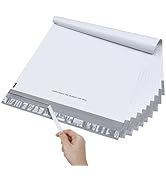Metronic Large Poly Mailers 19x24 25pcs, Shipping Bags for Clothes with Strong Adhesive and Tear ...