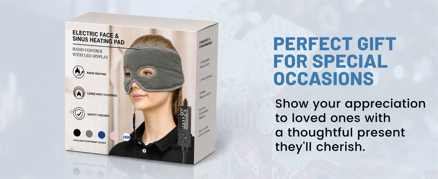 sinus mask heated