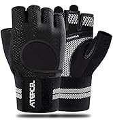 ATERCEL Weight Lifting Gloves Breathable Workout Gloves with Wrist Support for Gym, Exercise, Pul...