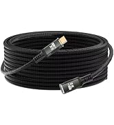 KMMXXCPM USBC Extension Cable Long 10FT,Compatible with Thunderbolt 5 Extender 40Gbps Data Transf...