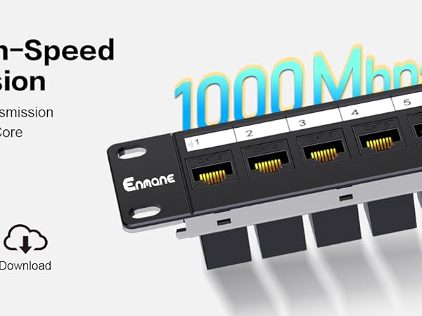 cat6 keystone patch panel