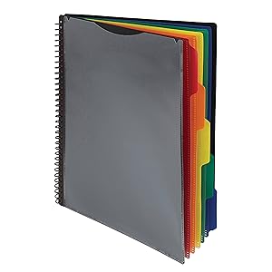 Classic color assortment spiral organizer