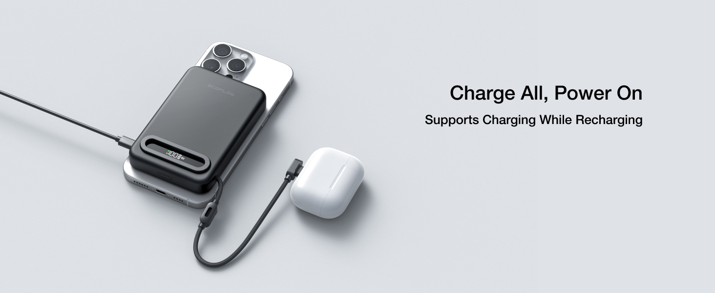 power bank portable charger battery pack power bank magnetic