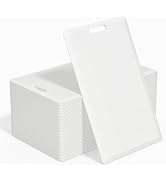 100 PCS T5577 Thick Smart Cards, Contactless 125khz RFID Rewritable Proximity Clamshell Weigand P...
