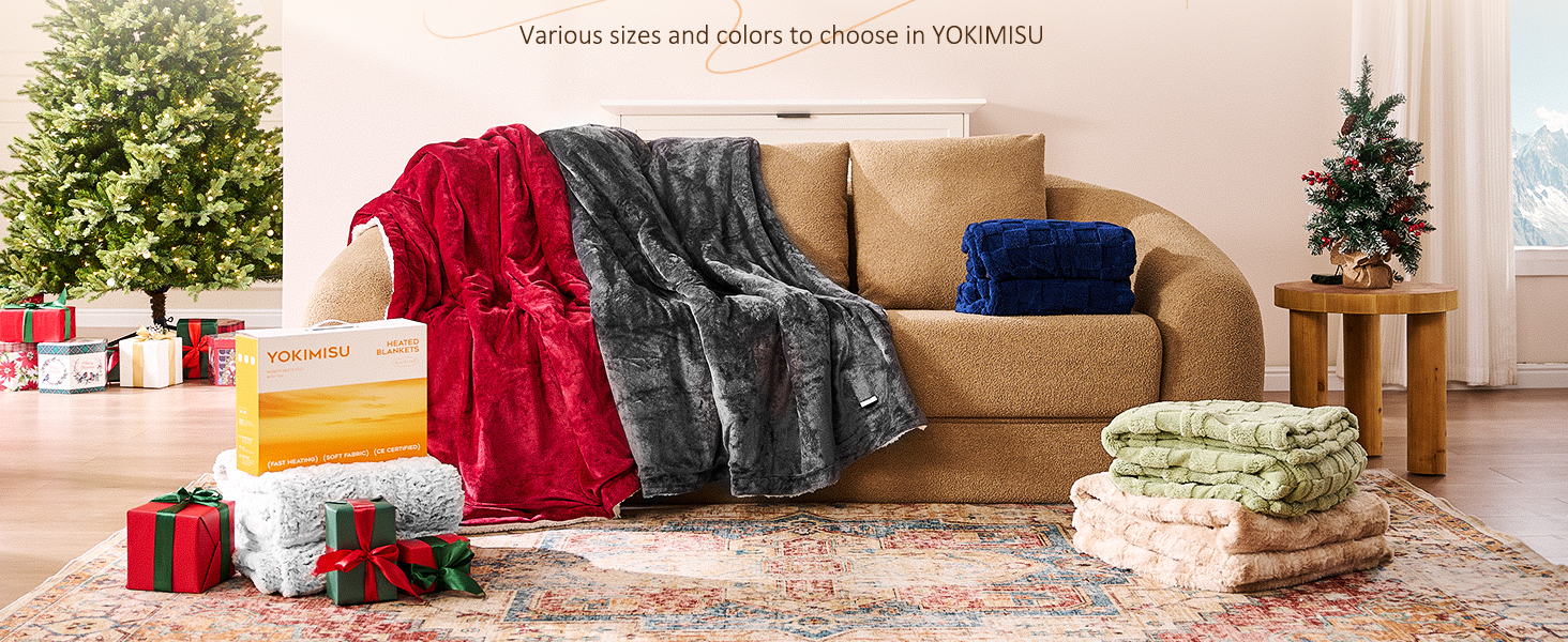 Various sizes and colors to choose inYokimisu for christmas or anniversaries