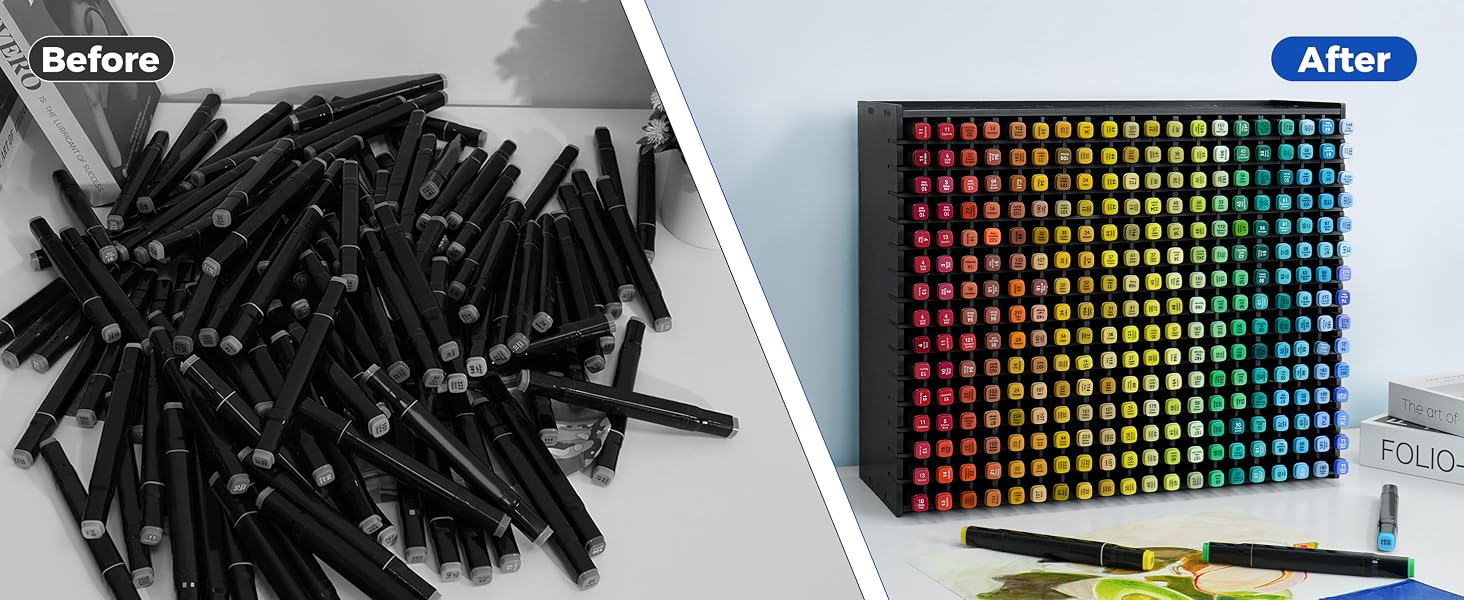 marker storage rack