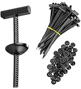 Nylon Universal Cable Tie Buckle, Heavy Duty Self-Locking Nylon Zip Tie Clips With Pin, Suitable ...