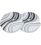 Car Coasters 2 Pack, Small 2.56" Stone Car Cupholder Absorbent Coaster Set for Women Men Drink Cu...