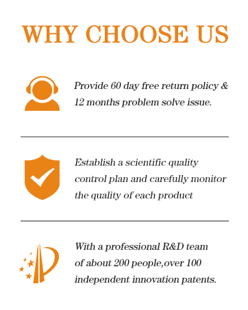 a graphic of a white background with a text that reads : why choose us