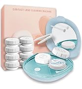 Contact Lens Cleaner, Ultrasonic Contact Lens Cleaning Machine with USB Charger for Soft Lens, Co...