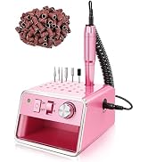 Subay Nail Drill Machine Electric File, Portable for Acrylic Gel Dip Powder Nails, All in One Nai...