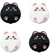 WSLUCKO Silicone Thumb Grip Caps for Nintendo Switch 2 2025, Cute Cats Joystick Caps for Switch 2...