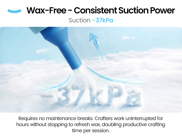 Consistent suction power
