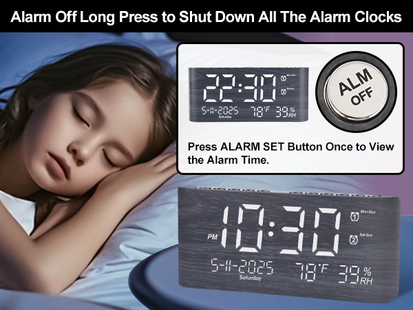 alarm clock battery backup