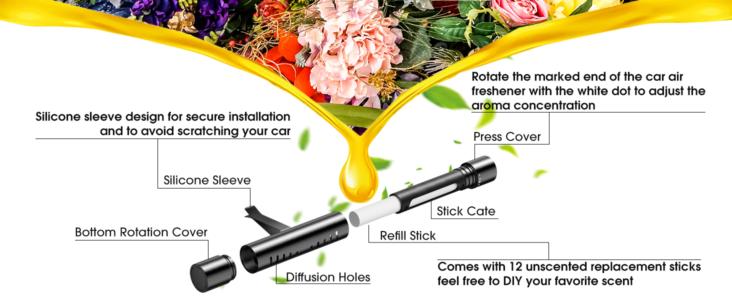 Custom Diffuser vent clip