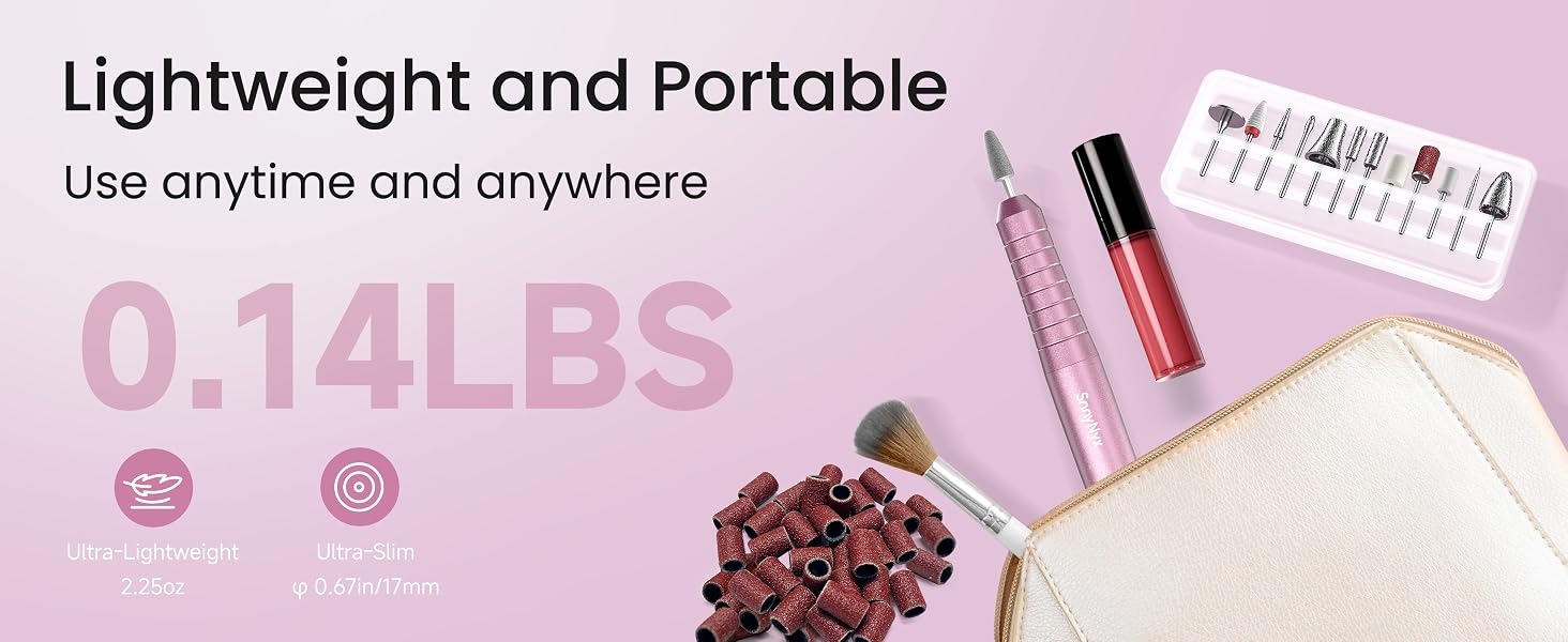 Weighting an industry-leading 64g with a super slim 17mm pen-shaped body