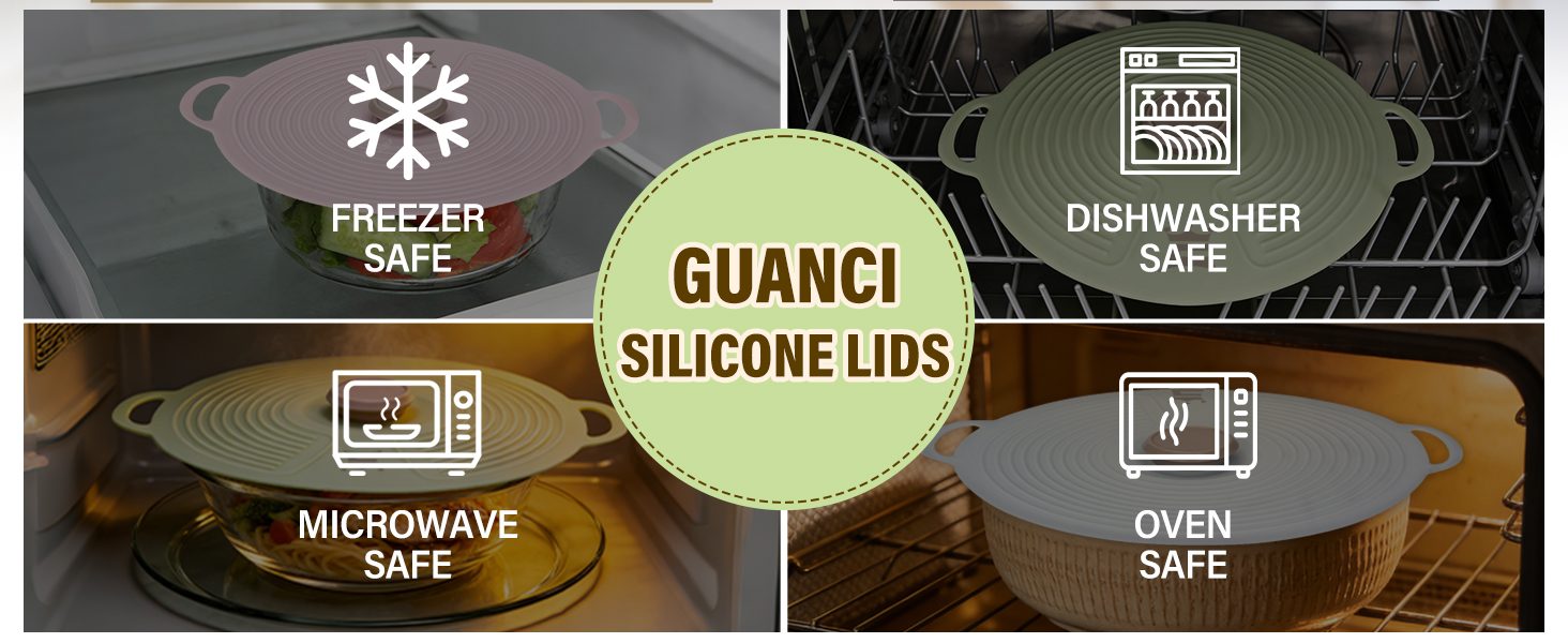 Silicone Lids for Bowl 3 Pack