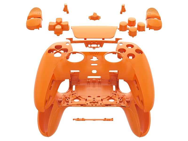 eXtremeRate Full Set Shell Buttons Touchpad Cover for PS5 Edge Controller Replacement Shell Plates