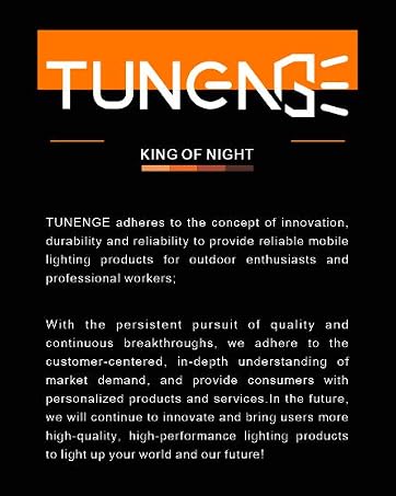TUNENGE flashlight