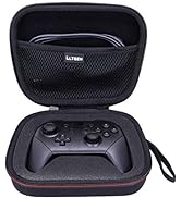 LTGEM EVA Protective Hard Carrying Case for Nintendo Switch Pro Controller (Black)