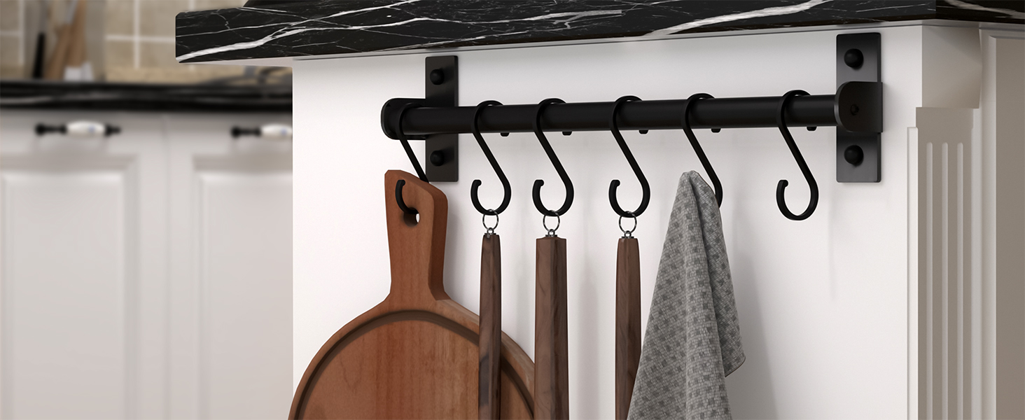 Kitchen utensil rack