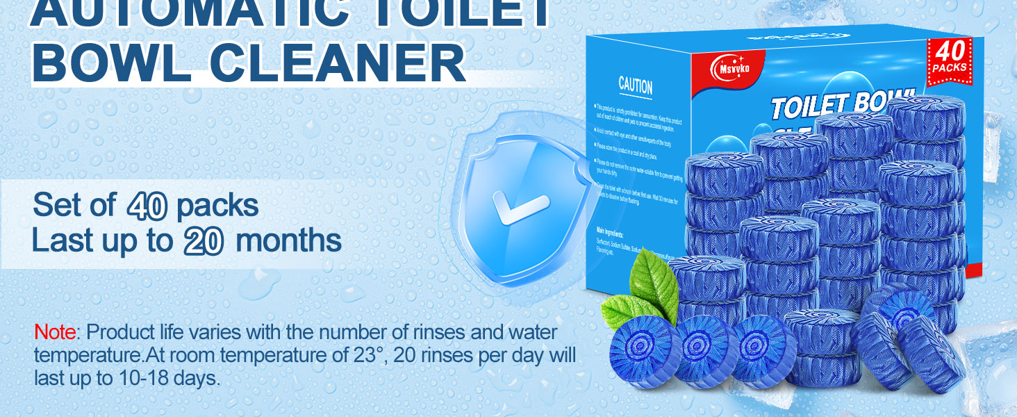toilet tablets