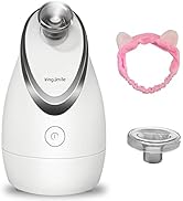 Kingsmile Facial Steamer, 2 in 1 Face Steamer for Facial,Compact Nano Steamer with Aromatherapy,F...