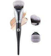 ENERGY Foundation Brush - Professional Angled Flat Makeup Brush for Liquid,Cream,Powder,Contour &...