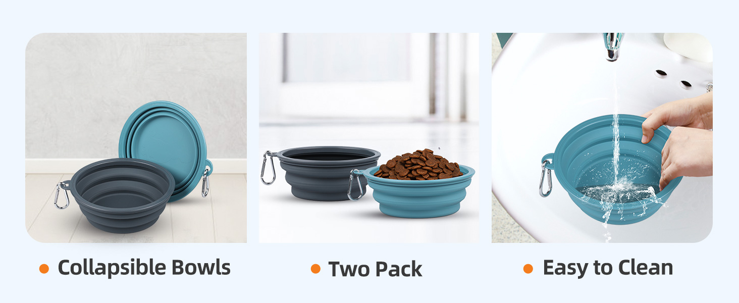 portable dog water bowl