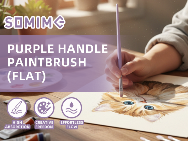watercolor paint brushes
