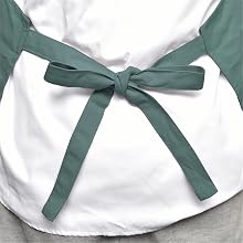 green smock Adjustable 30 Inch Waist Tie APRONS