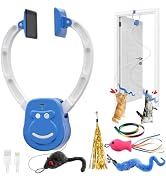 ANNSKIN Automatic Interactive Cat Toy Rechargeable, Hanging Cat Toy, Cat Door Toy, Cat Enrichment...