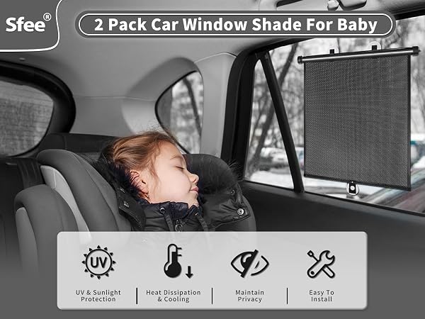 Car Window Shade for Side Windows