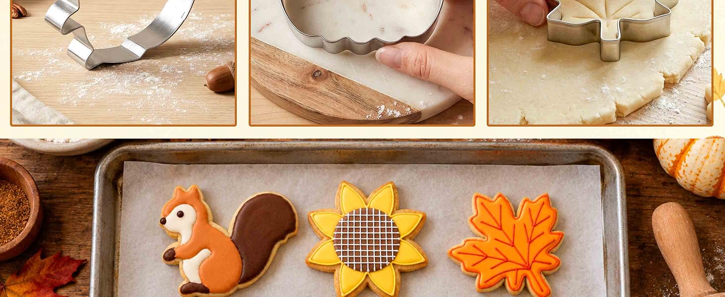 Thanksgiving Cookie Cutters