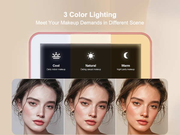 3 lighting modes