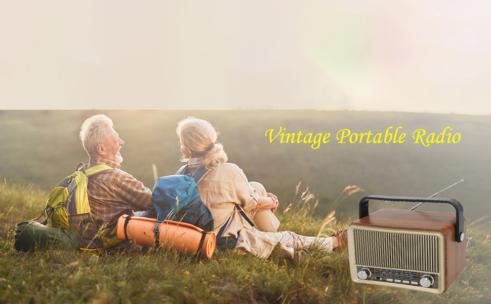 Vintage Portable Radio