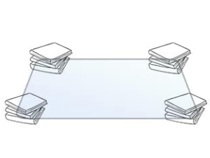 clear table top protector