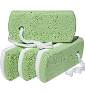 Dr. Entre's Pumice Stone for Feet 4 Pack: Callus Remover, Dead Skin Scraper, Exfoliator for Scrub...